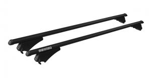 Багажники Menabo TIGER Black (120 см) (секретка) на интегрированные рейлинги